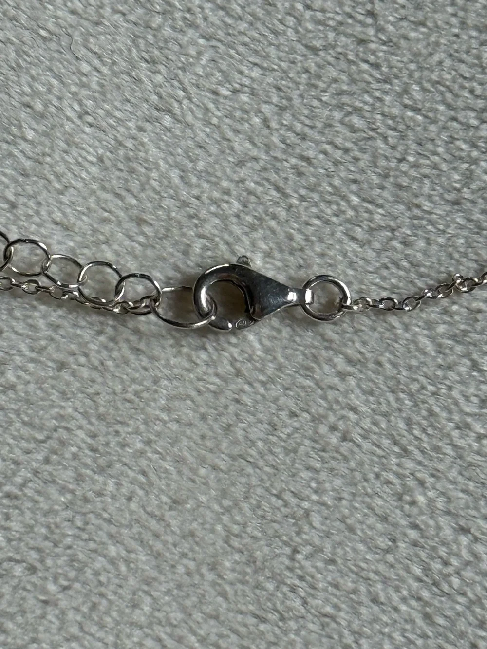 Sterling silver owl pendant necklace